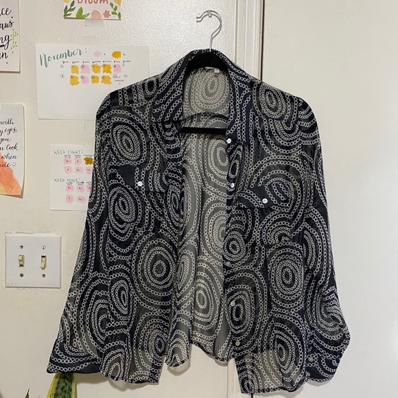 2-piece vintage blouse - Picture 3 of 4